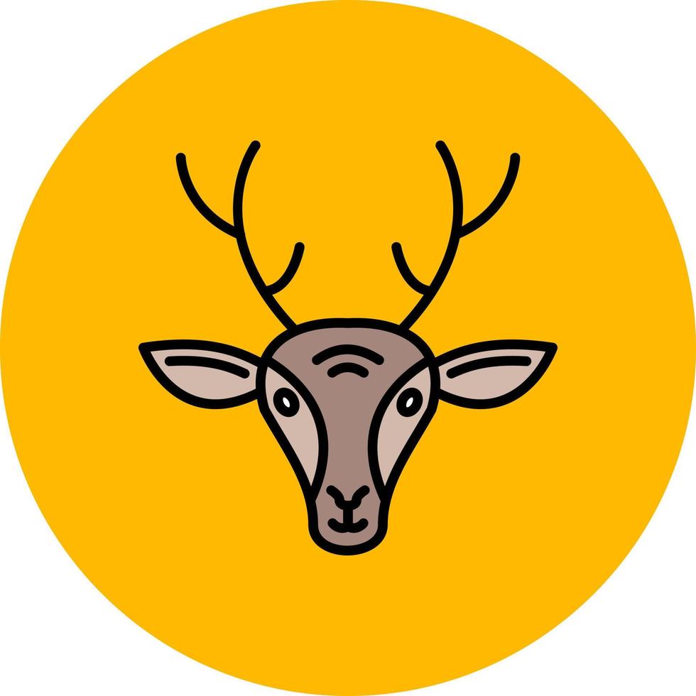Deer Creative Icon Design vector
