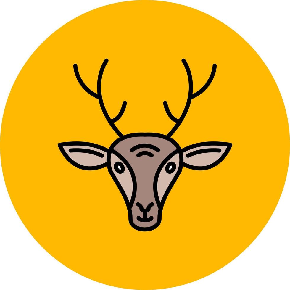 Deer Creative Icon Design vector