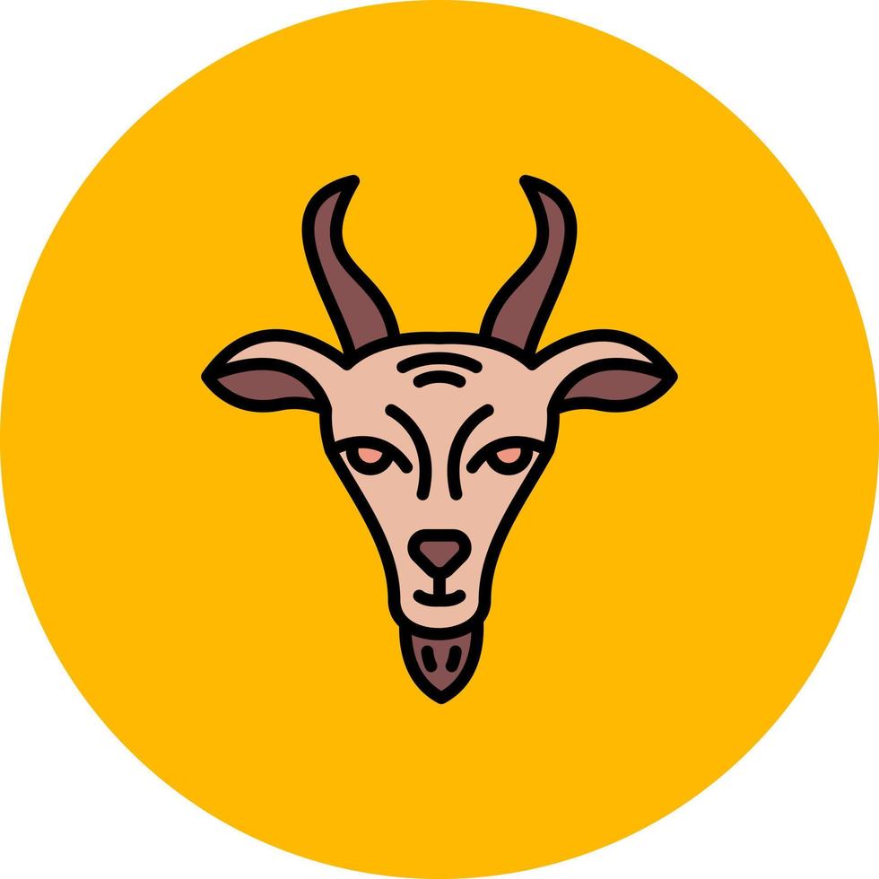 Goat Creative Icon Design vector
