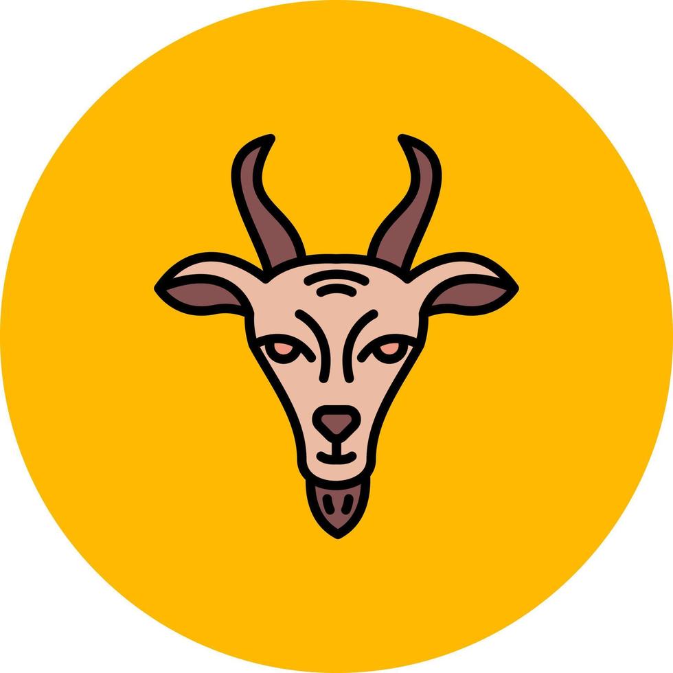 Goat Creative Icon Design vector