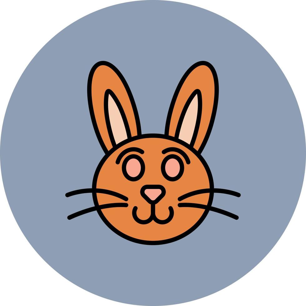 Rabbit Creative Icon Design vector