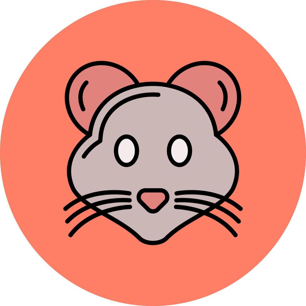 diseño de icono creativo de ratón vector