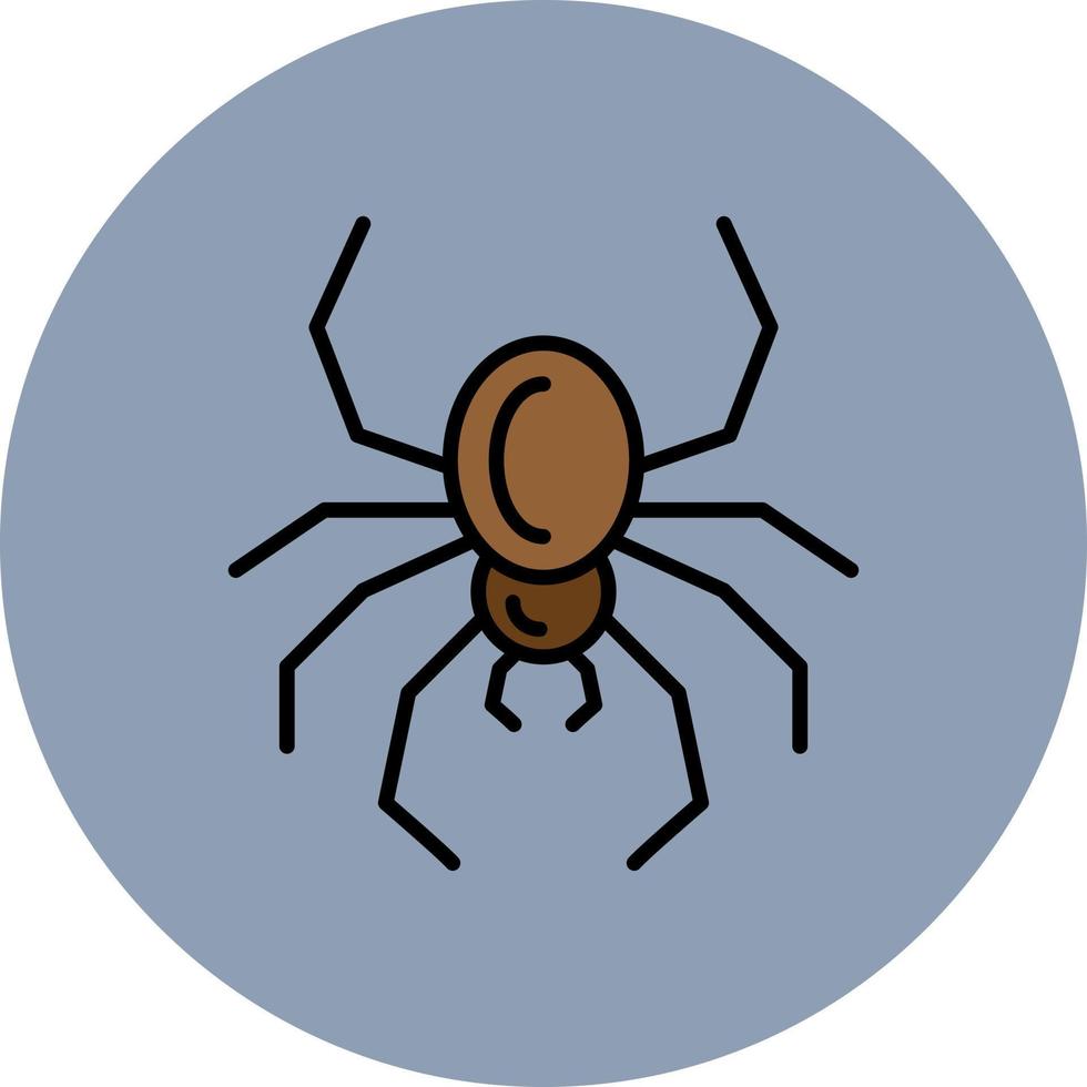 diseño de icono creativo de araña vector