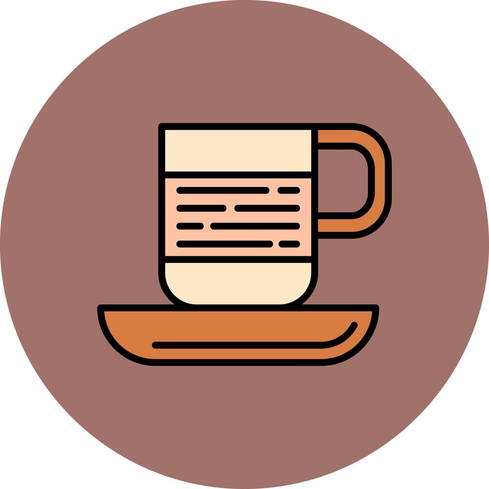 diseño de icono creativo de taza de té vector