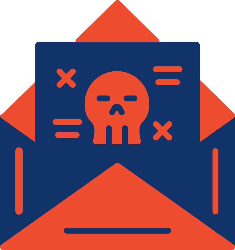 Blackmail Creative Icon Design vector