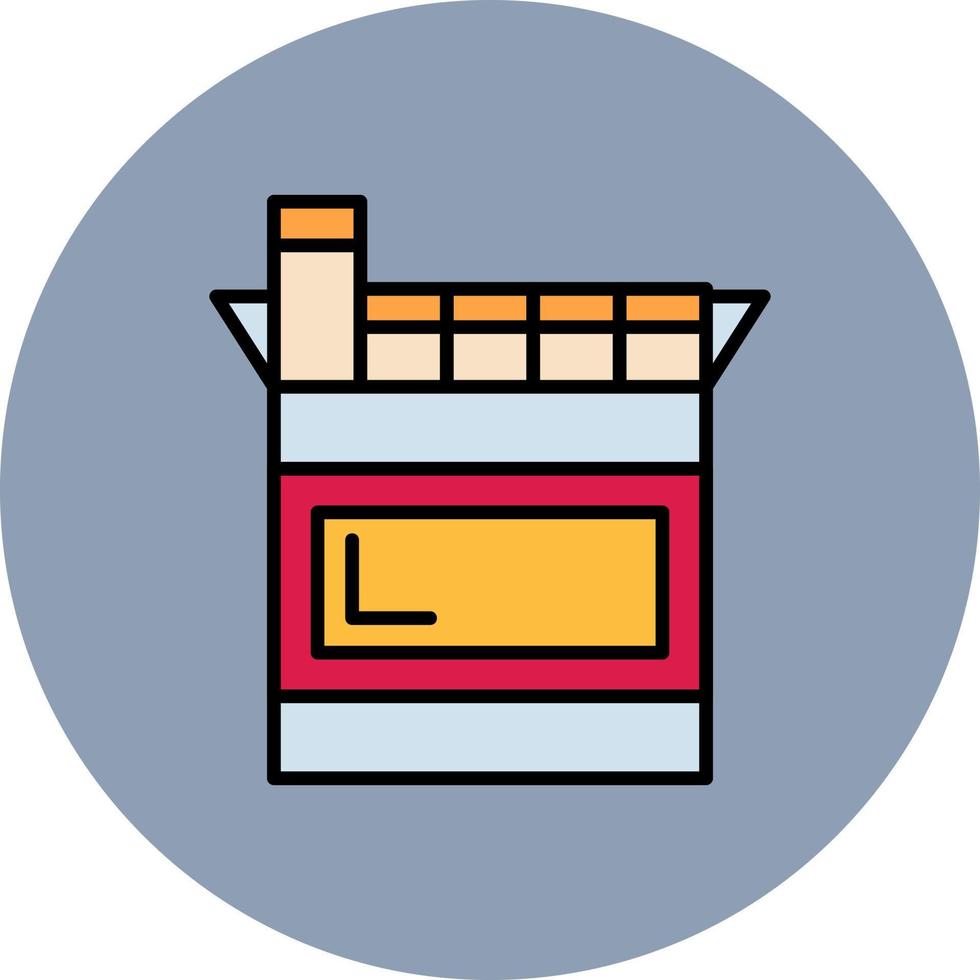 Cigarettes Creative Icon Design vector