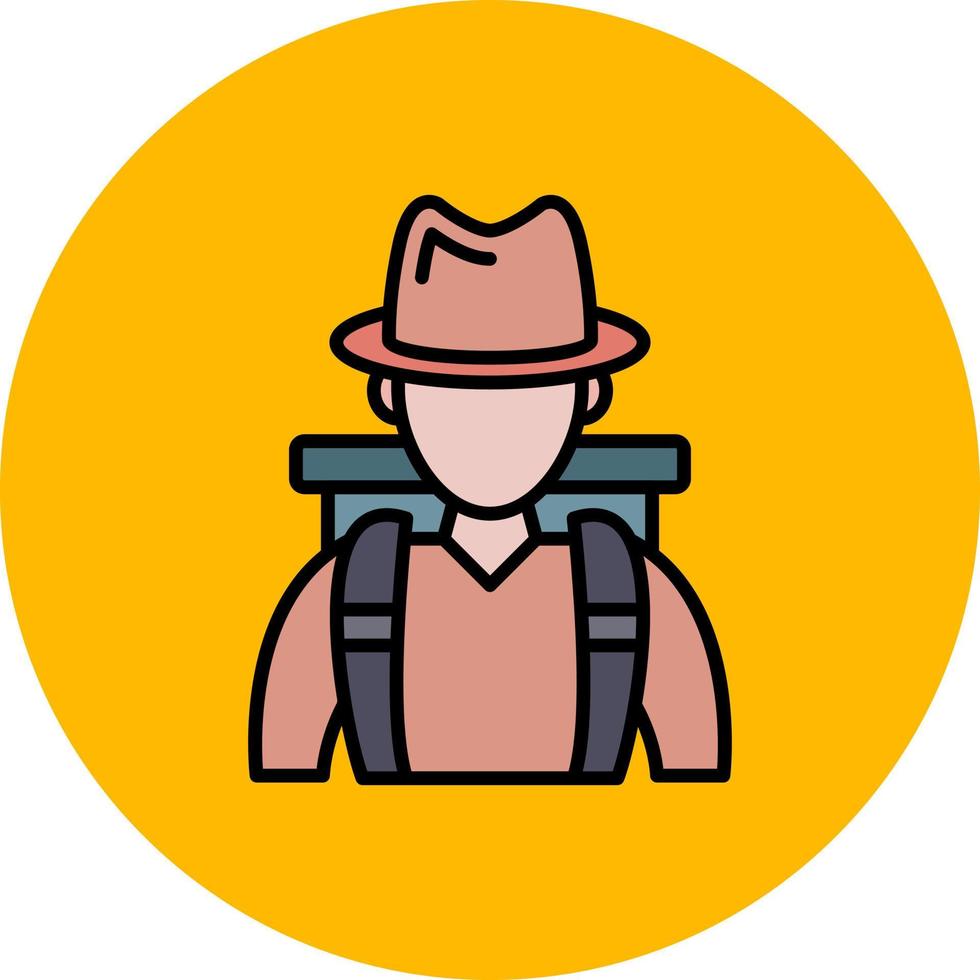 Adventurer Creative Icon Design vector