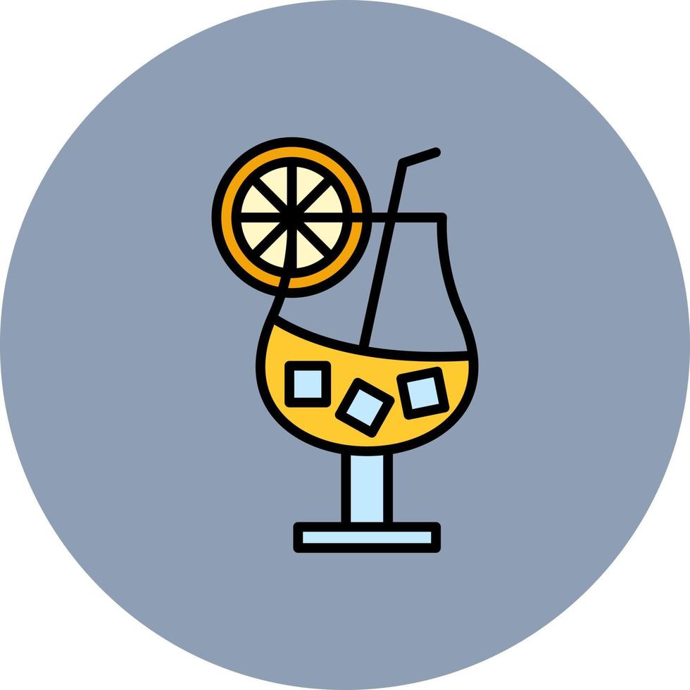 Martini Creative Icon Design vector