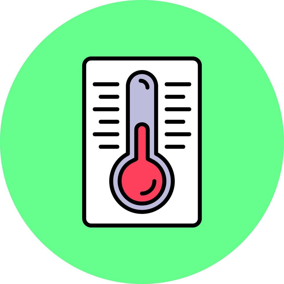 Thermometer Creative Icon Design vector