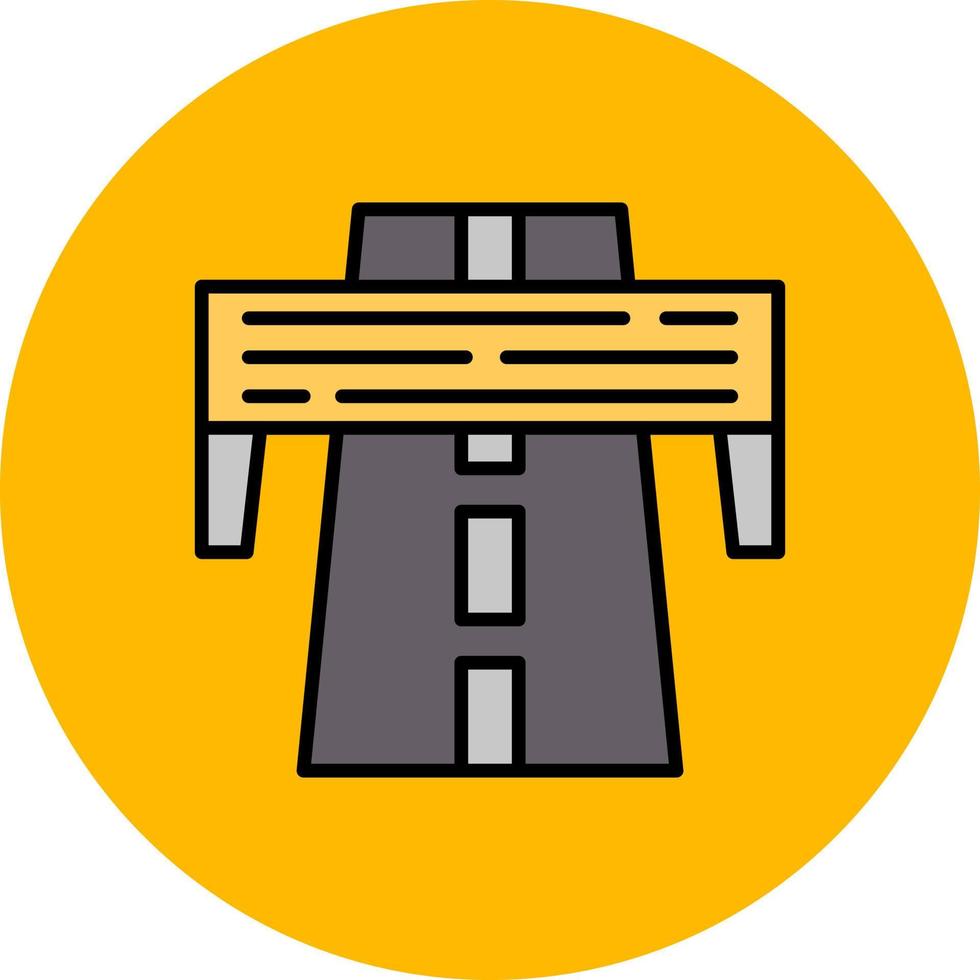 Motorway Creative Icon Design vector