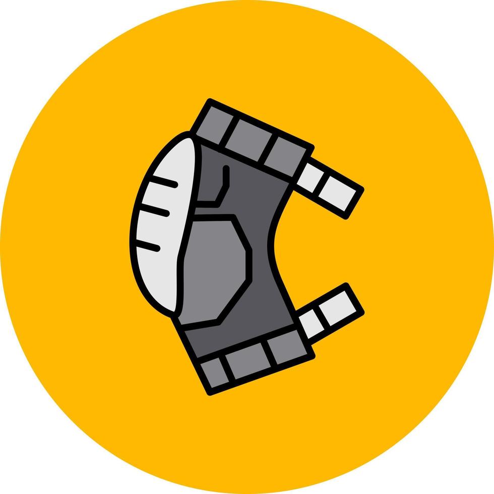 Kneepad Creative Icon Design vector