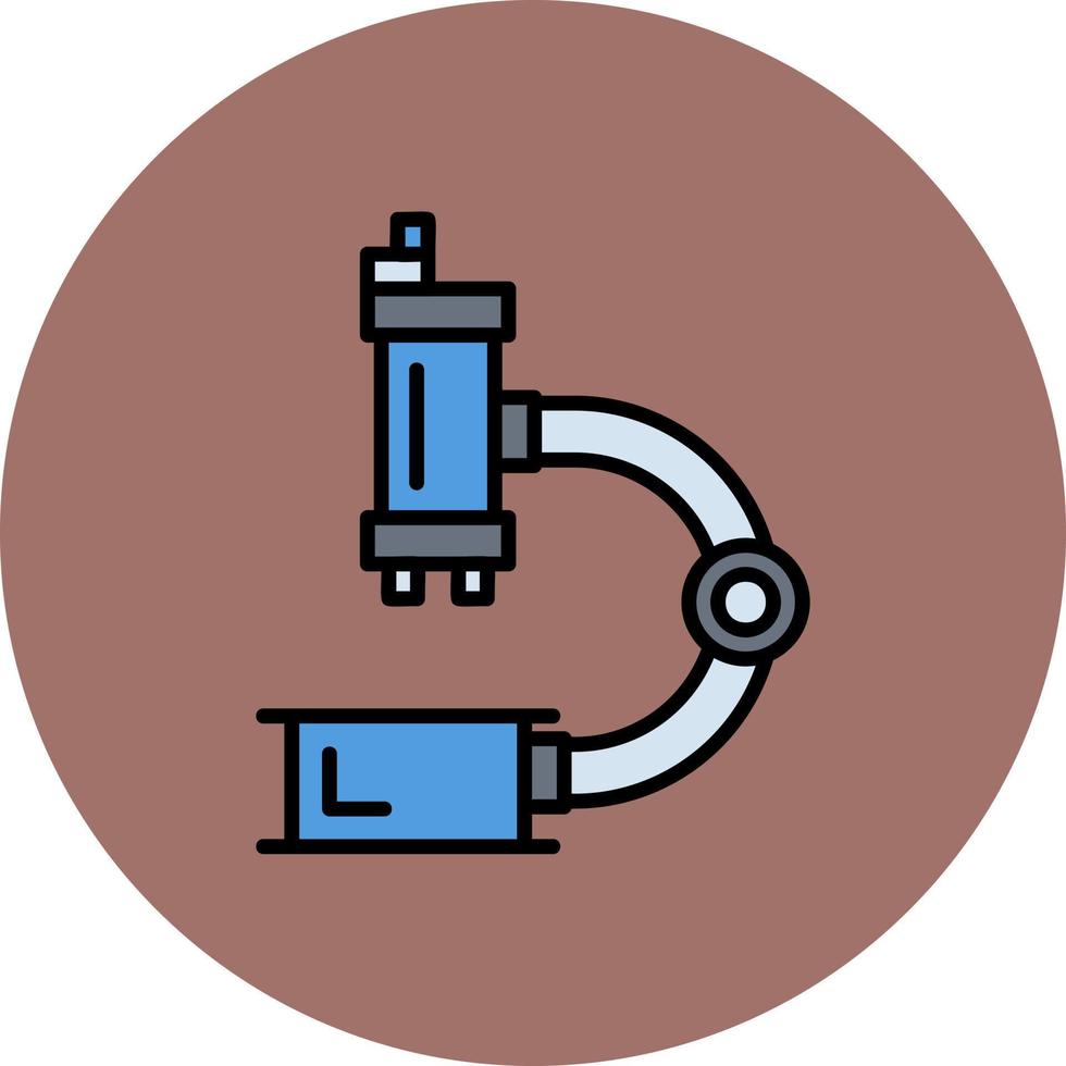 Microscope Creative Icon Design vector