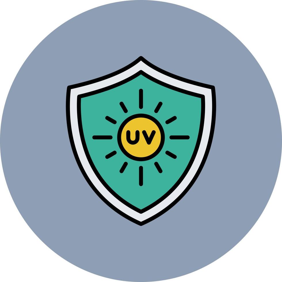Uv Creative Icon Design vector