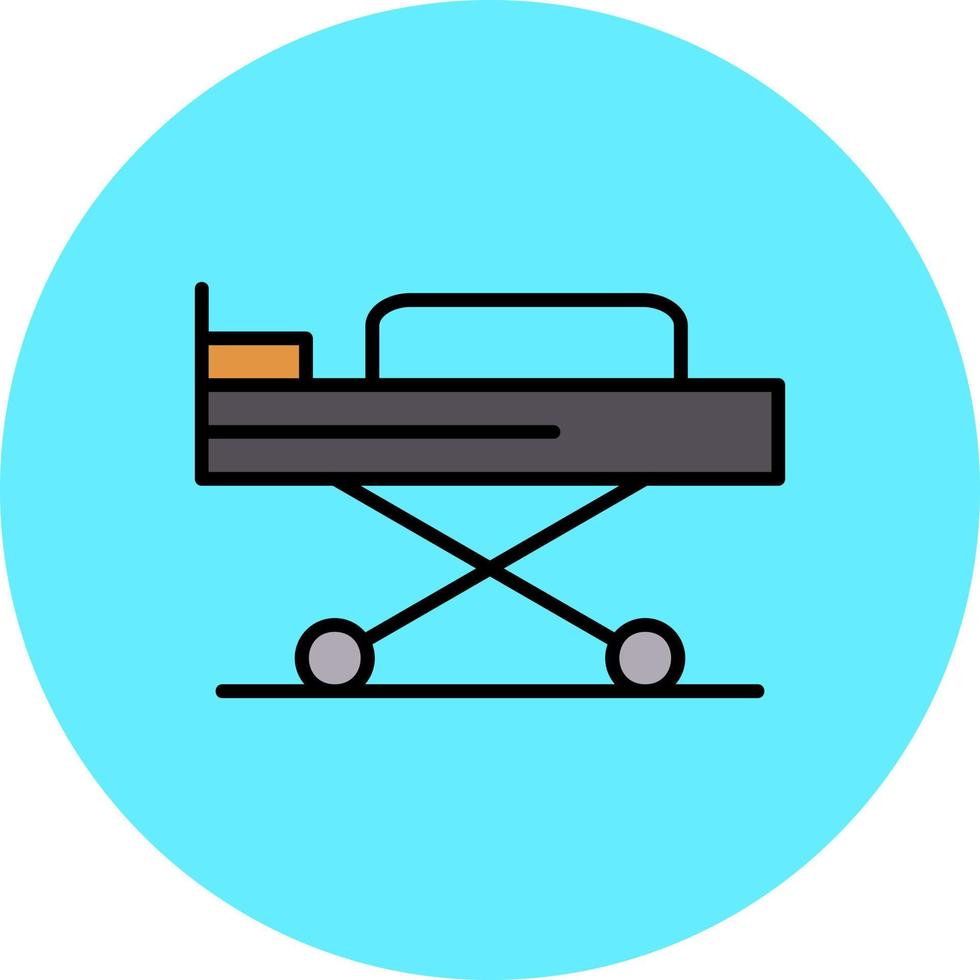 Stretcher Creative Icon Design vector