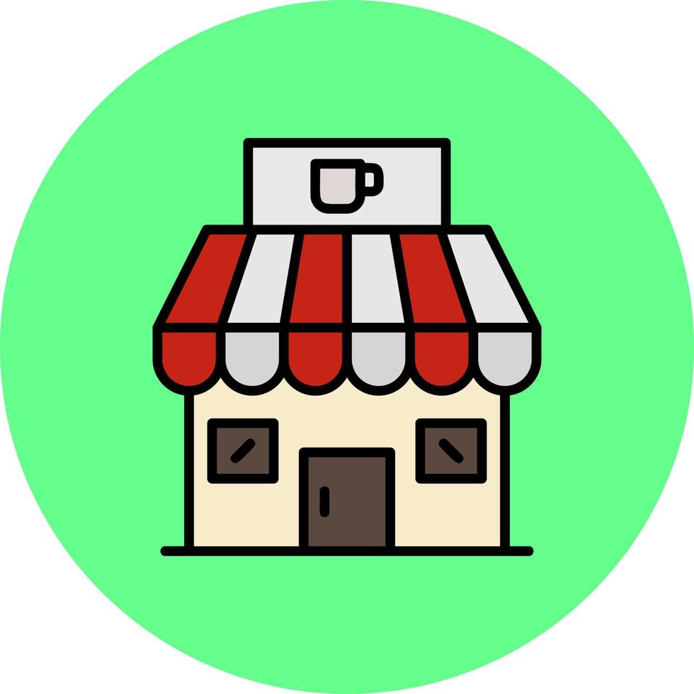 Cafe Creative Icon Design vector