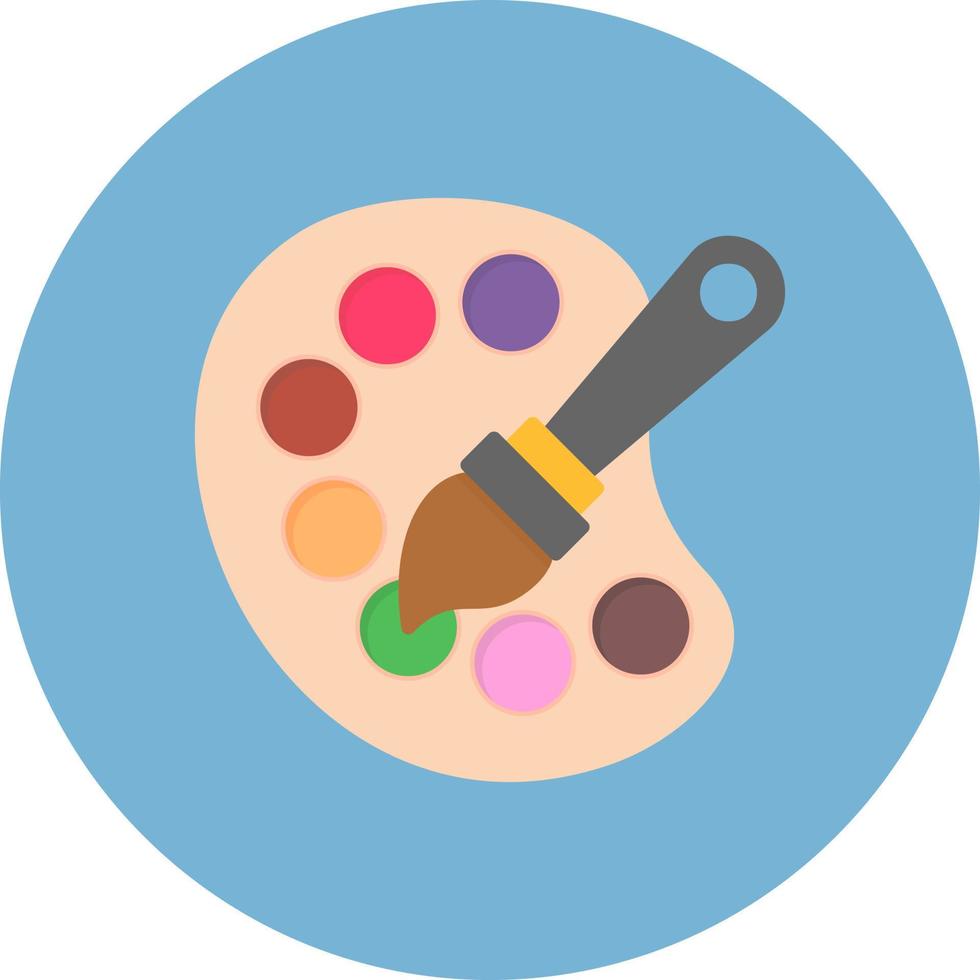 Palette Creative Icon Design vector