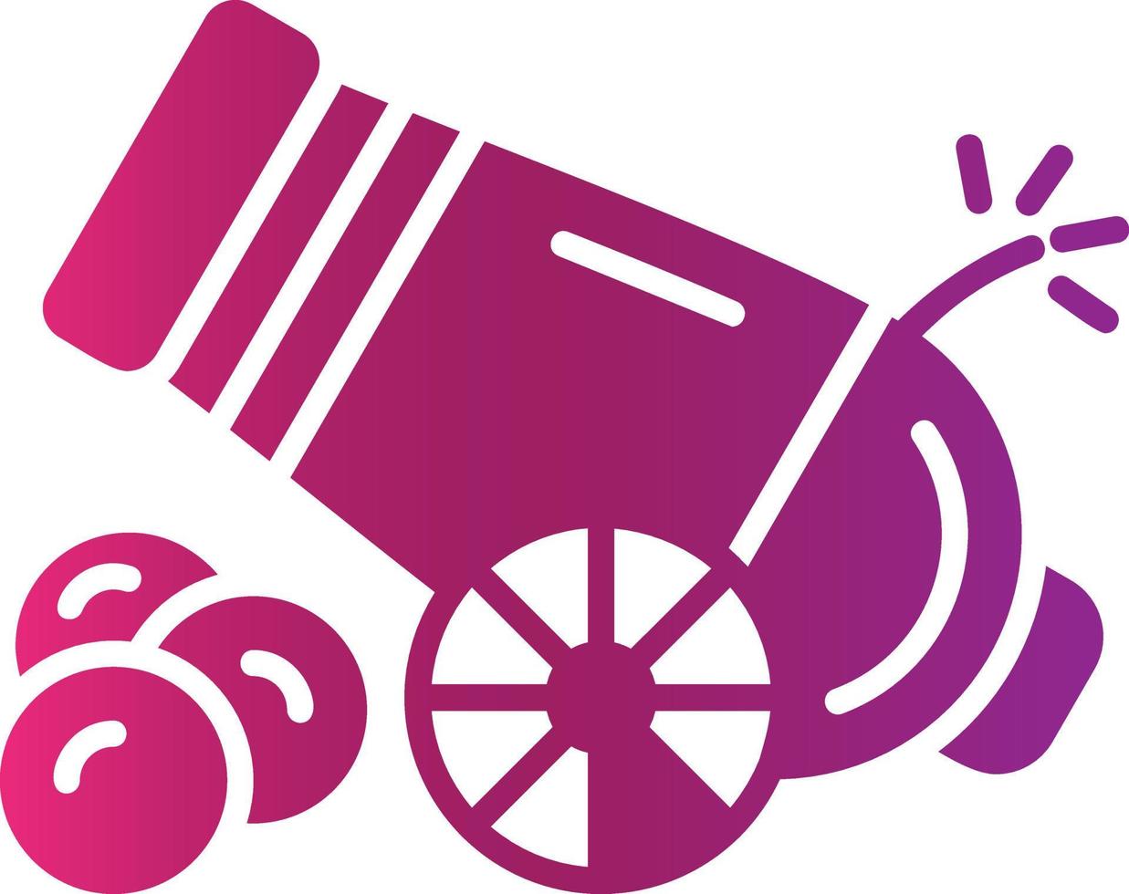 Cannon Creative Icon Design vector