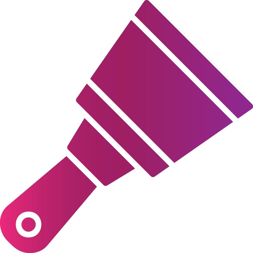 Paint Scraper Creative Icon Design vector