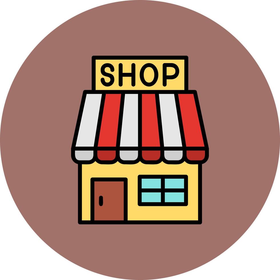 Shop Creative Icon Design vector