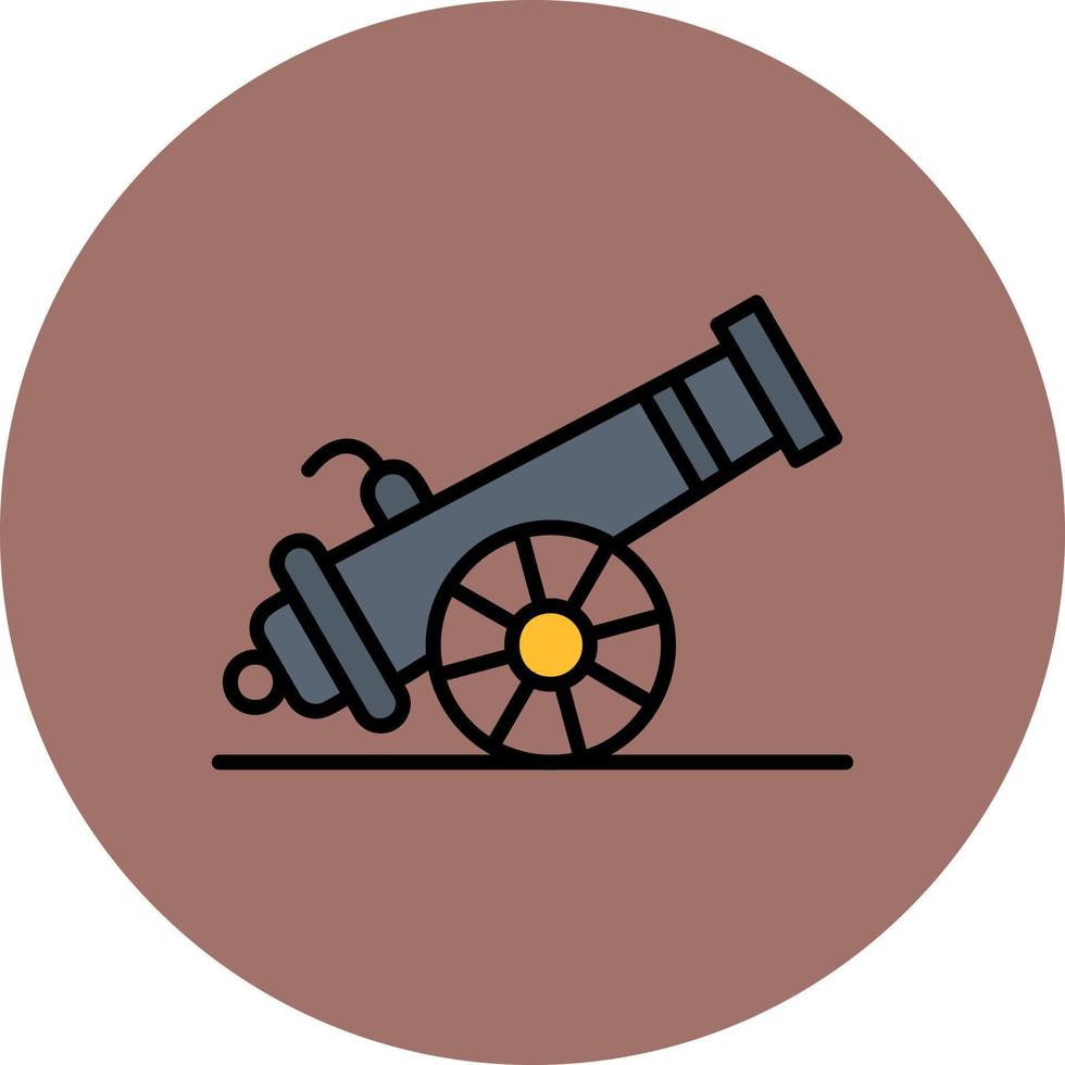 Cannon Creative Icon Design vector