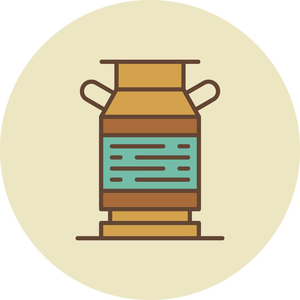 Milk Tank Creative Icon Design vector