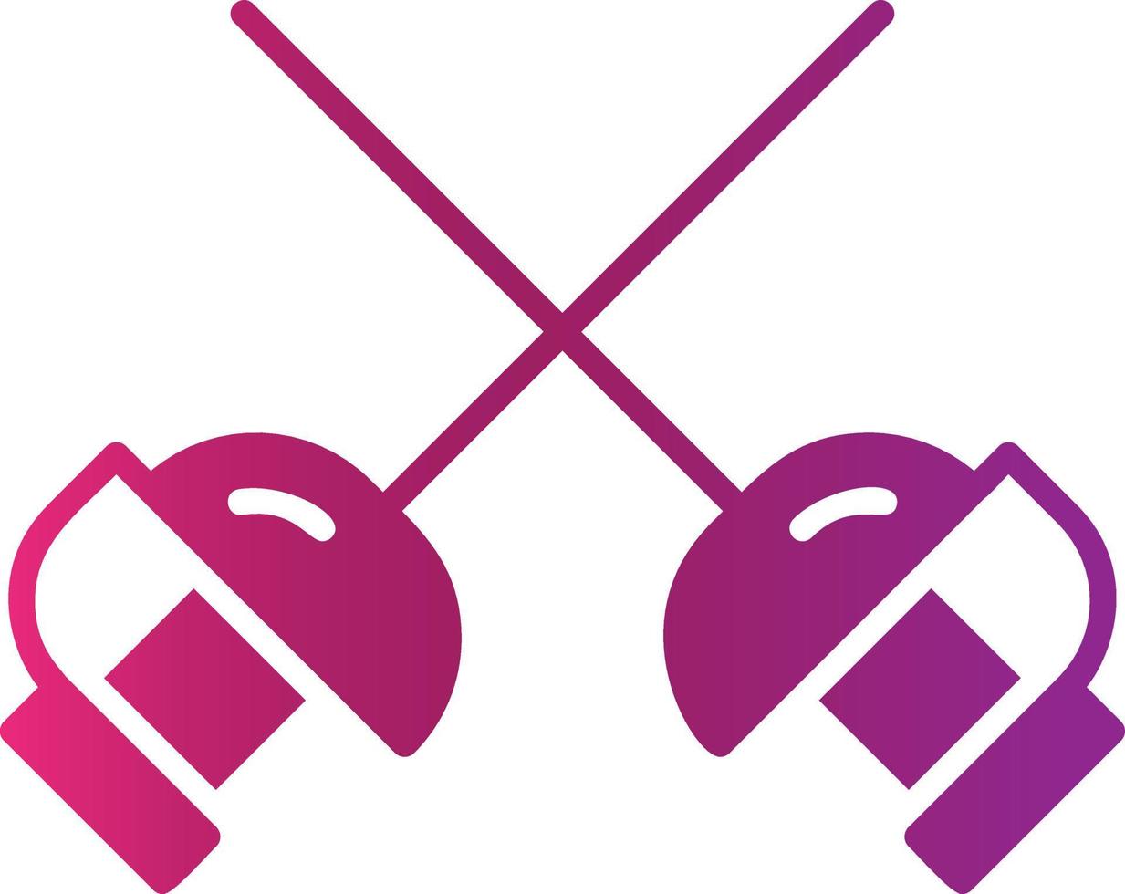 Swords Creative Icon Design vector