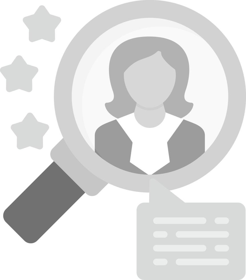 Talent Search Creative Icon Design vector