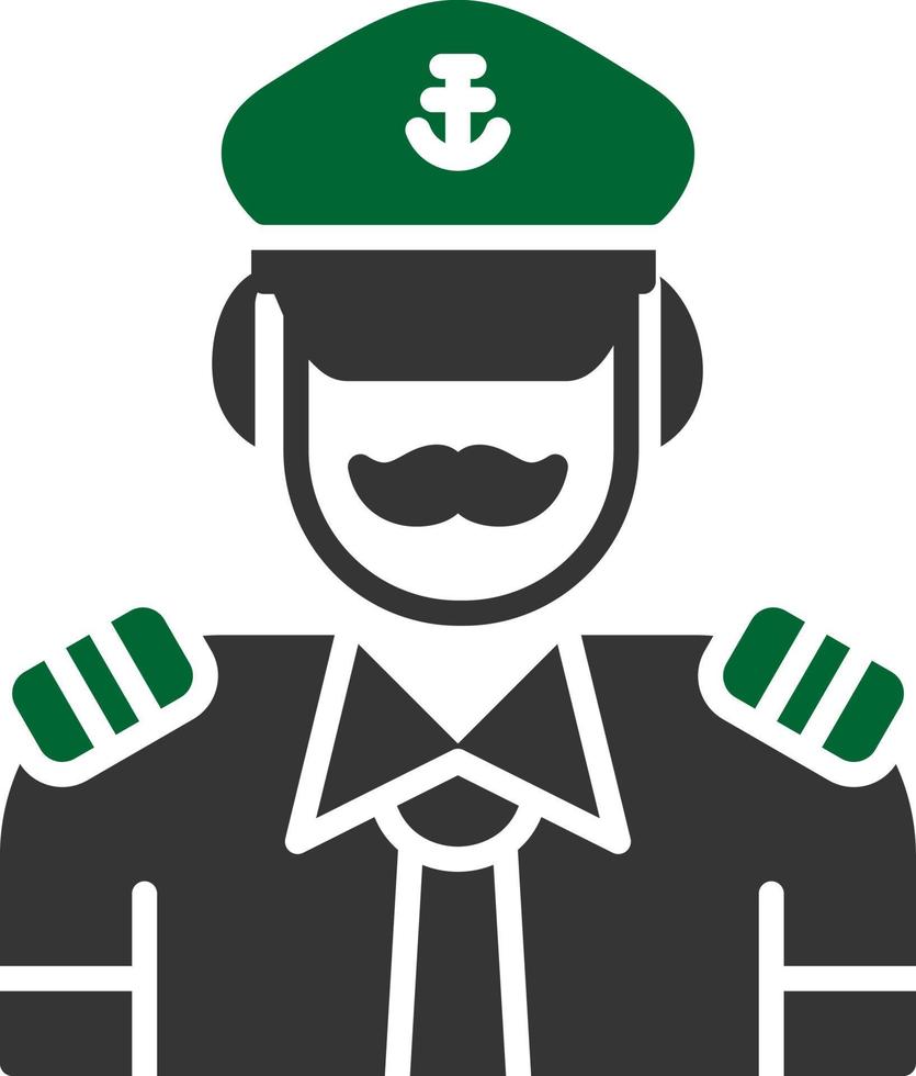 Captain Creative Icon Design vector