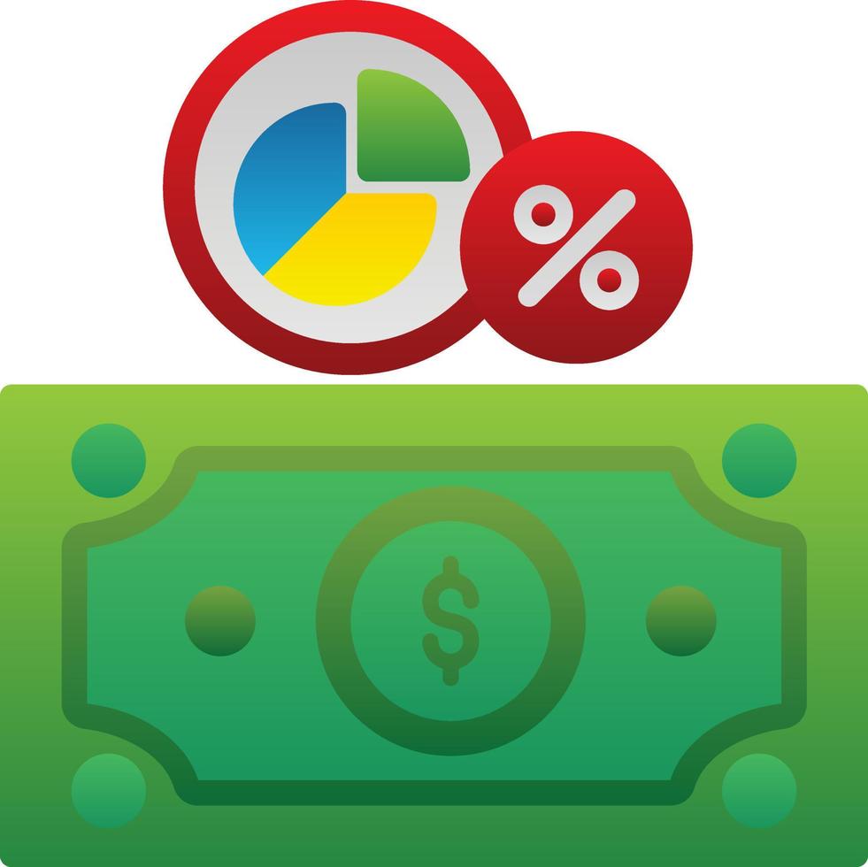 Money Margin Vector Icon Design