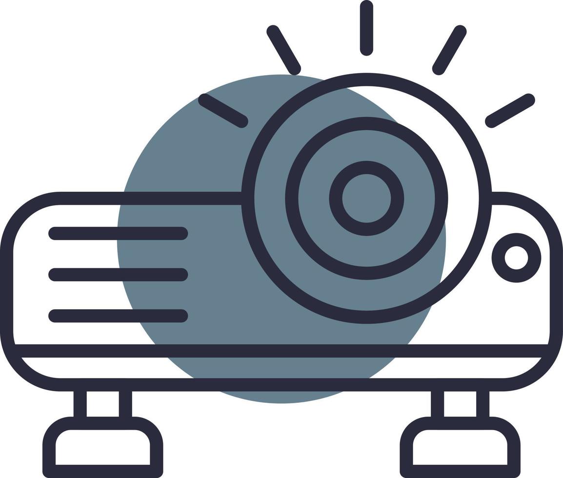 Projector Creative Icon Design vector