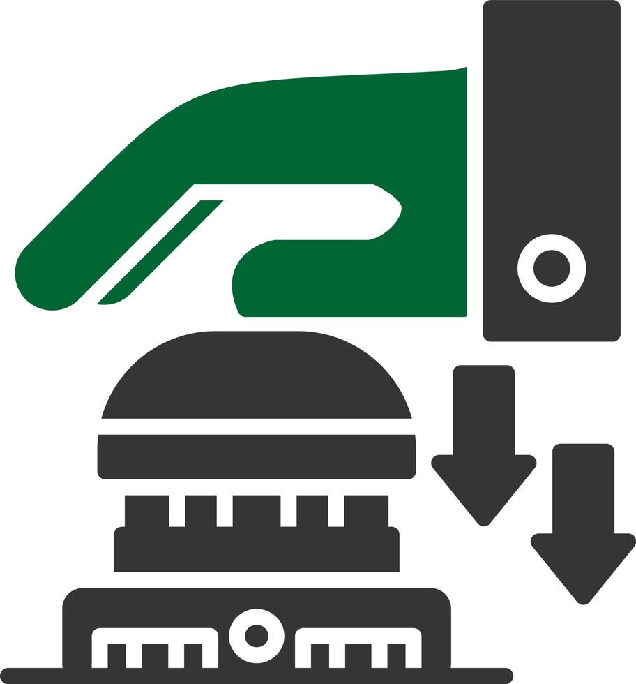 Emergency Button Creative Icon Design vector