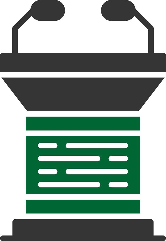 Lectern Creative Icon Design vector