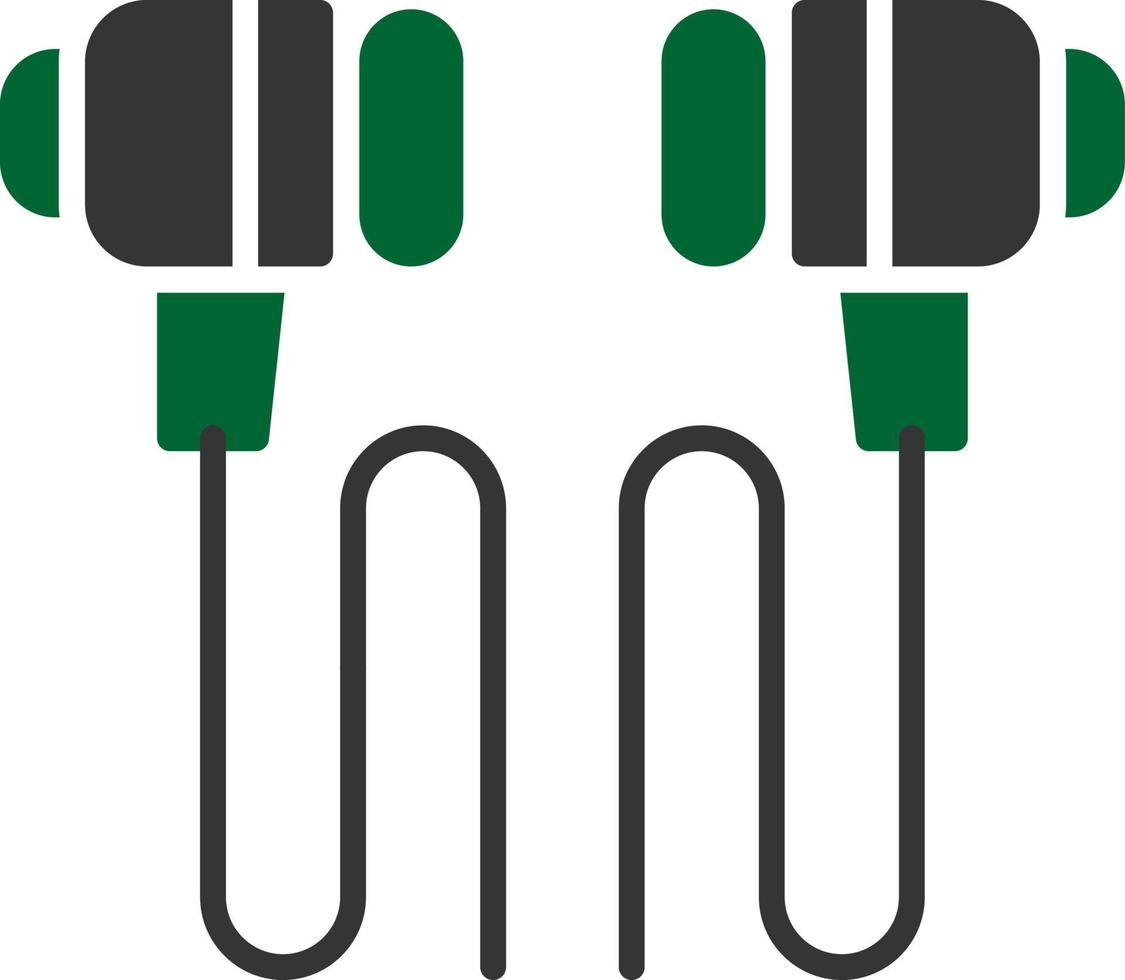 Earphone Creative Icon Design vector