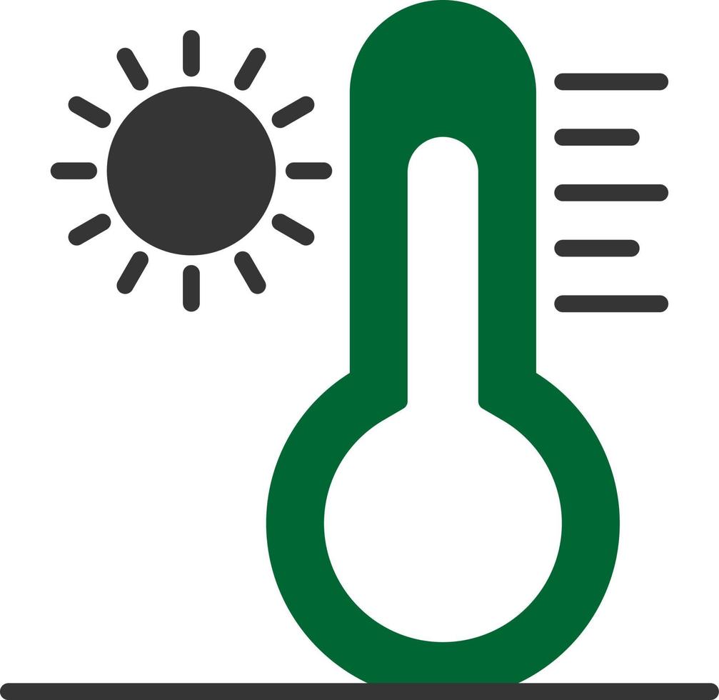 High Temperature Creative Icon Design vector
