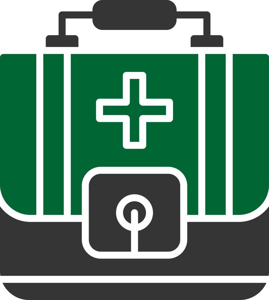 First Aid Kit Creative Icon Design vector