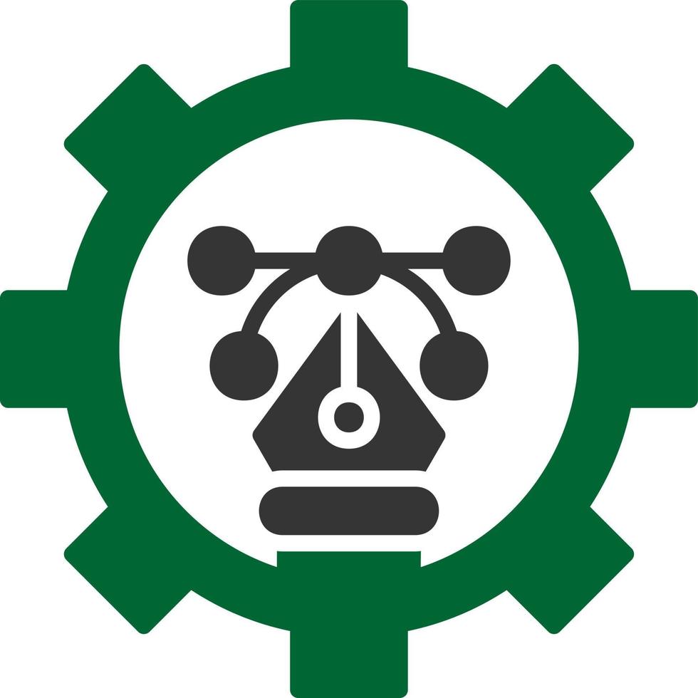 Gear Creative Icon Design vector