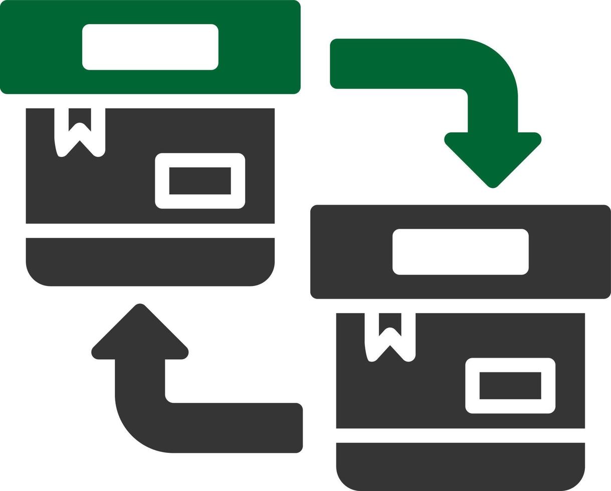 Replacement Creative Icon Design vector
