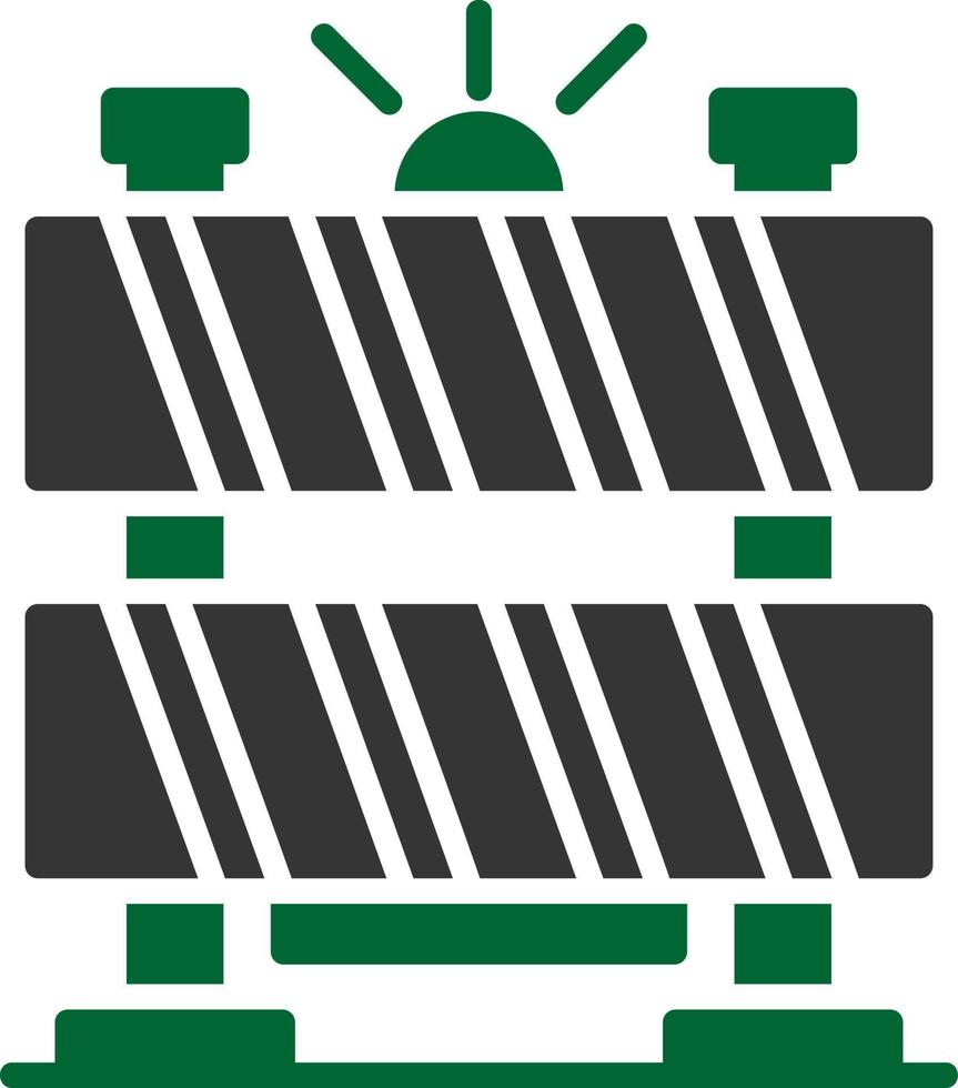 Barrier Creative Icon Design vector