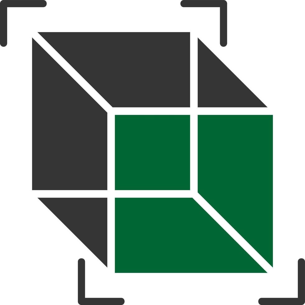 3d Cube Creative Icon Design vector