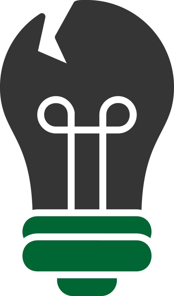 Bulb Creative Icon Design vector
