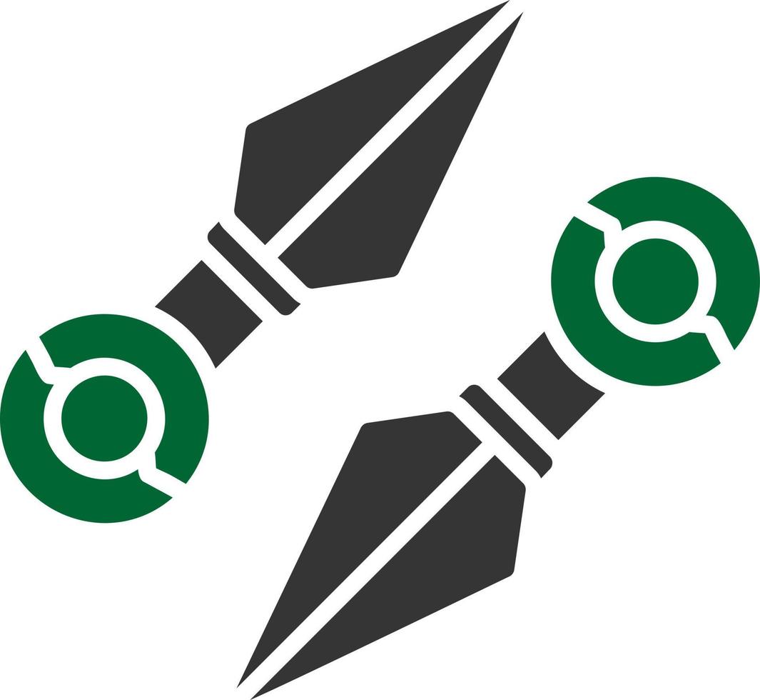 Kunai Creative Icon Design vector
