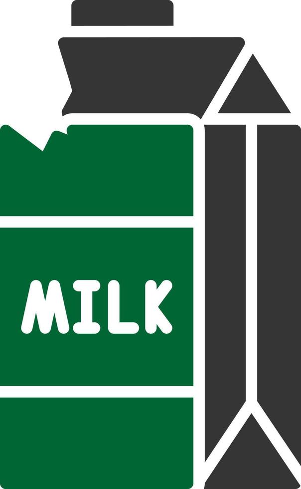 Milk Carton Creative Icon Design vector