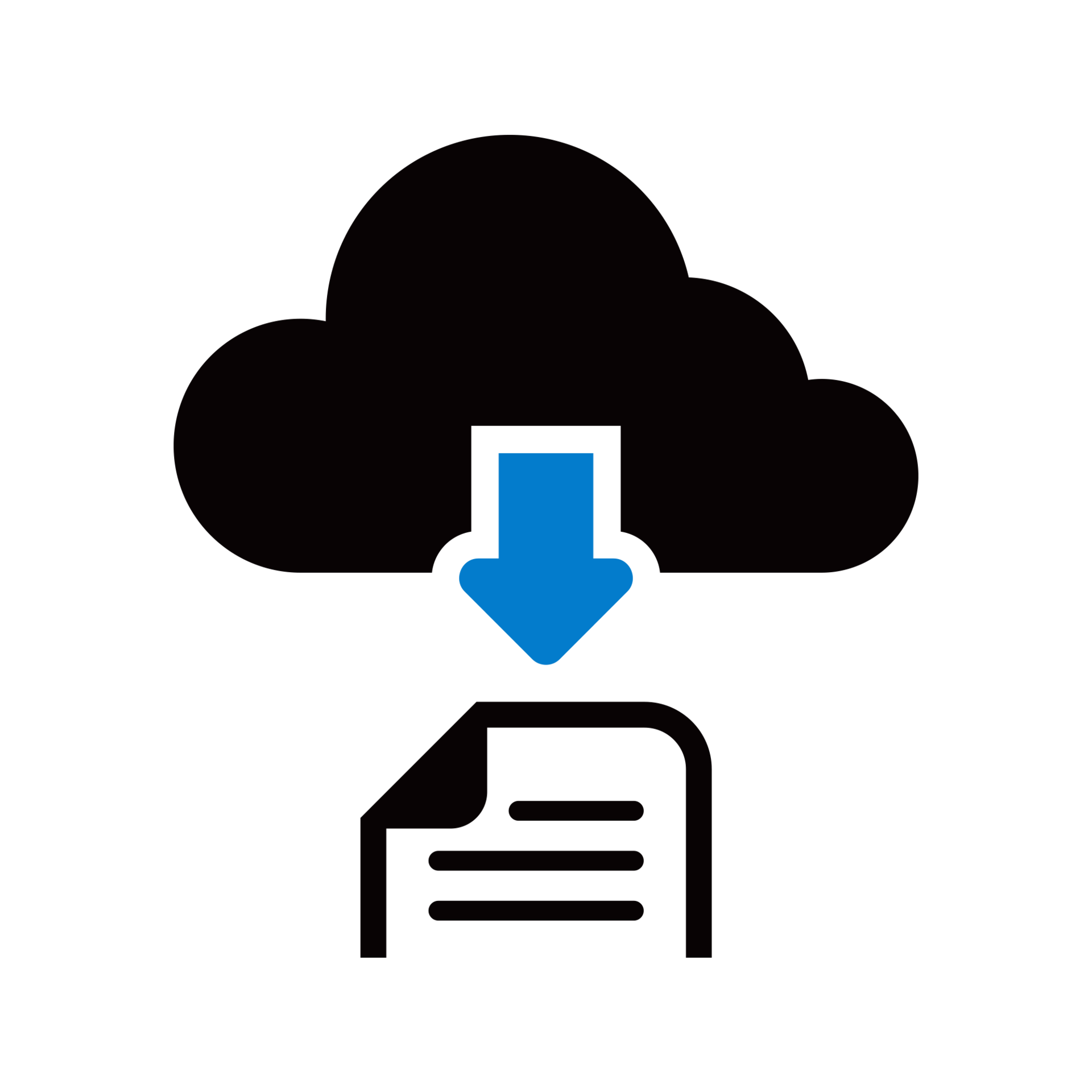 Transparent Cloud Download Icon 16016753 PNG