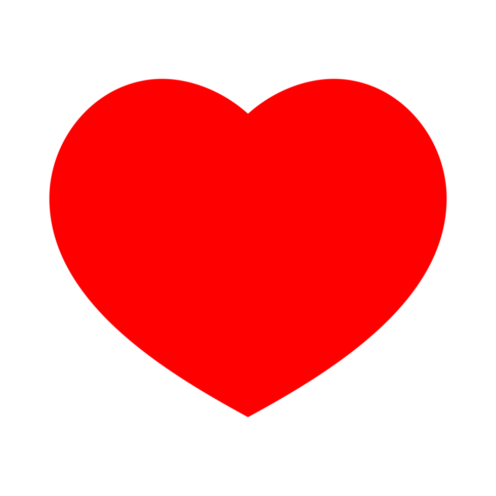 corazon rojo png