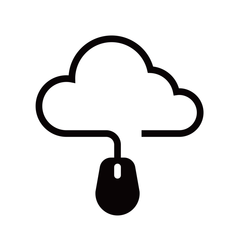 icono de computación en la nube transparente png