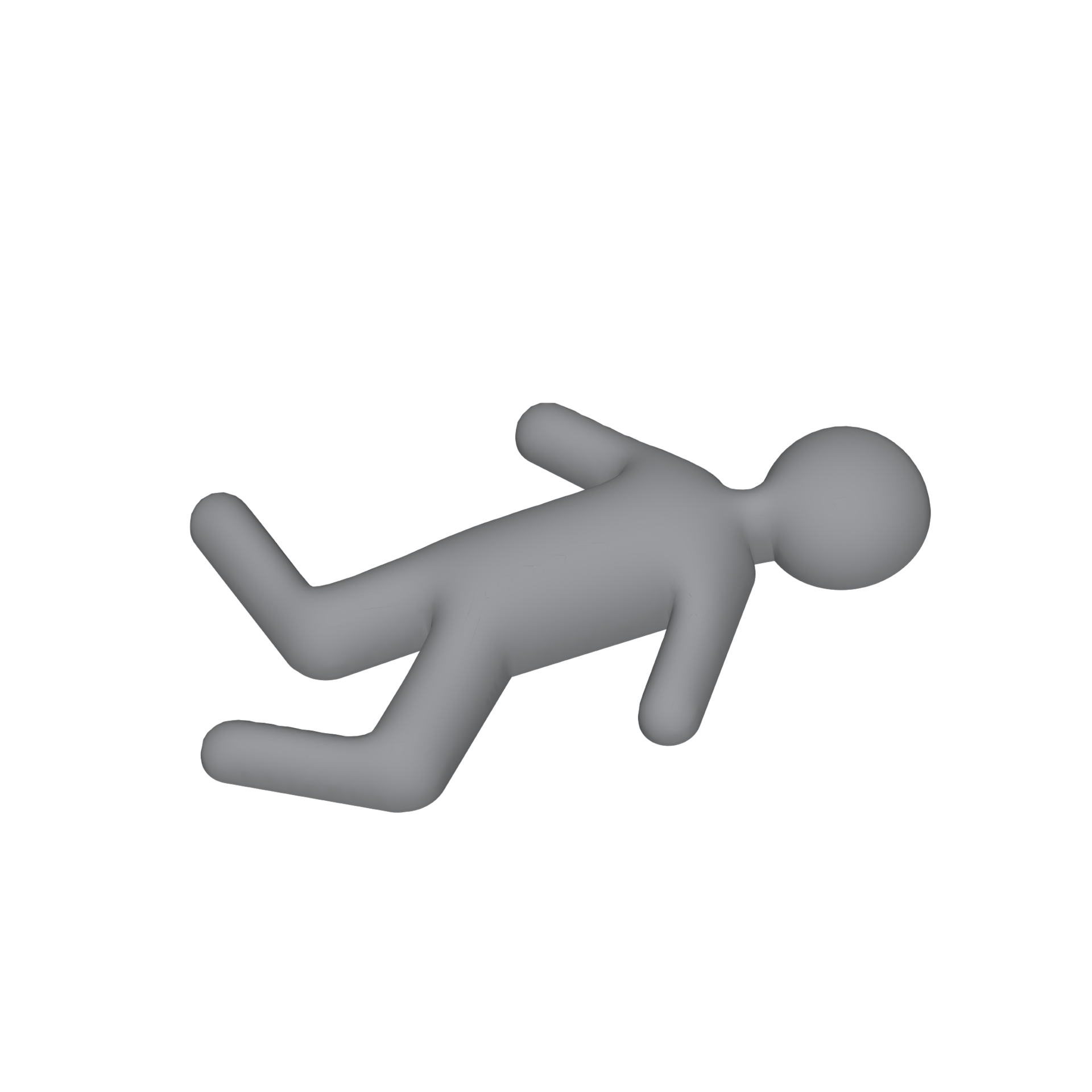 3d people fall face down illustration 16017241 PNG