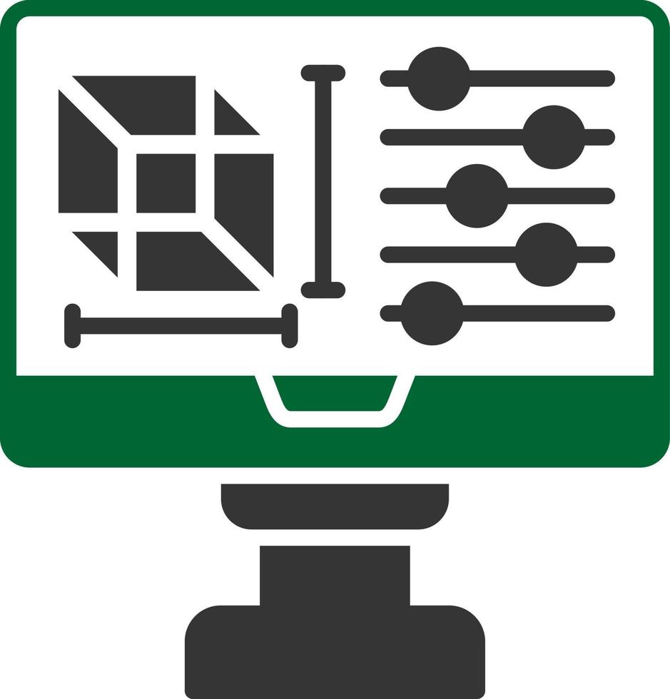 Simulation Creative Icon Design vector