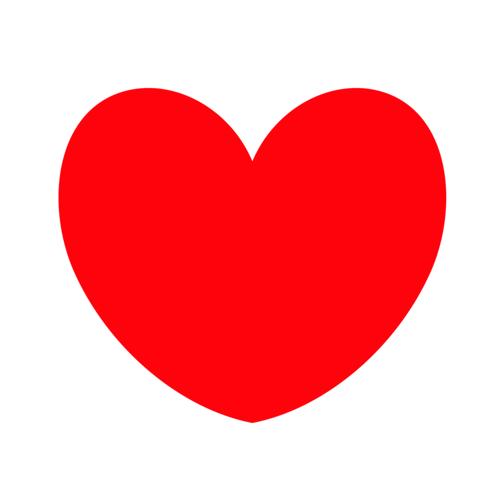 Red love png, Red love with transparent background png