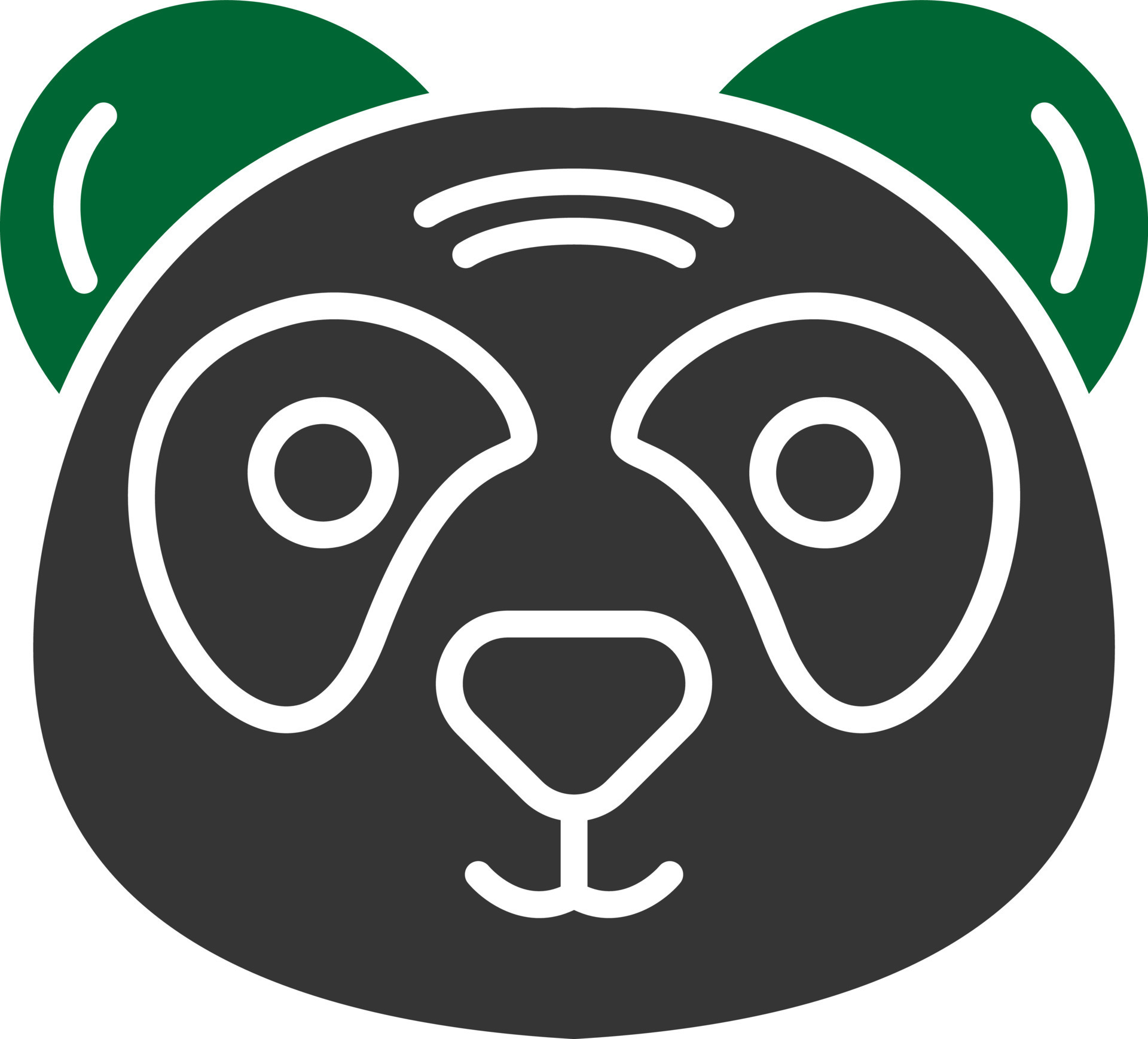 Panda Creative Icon Design 16017563 Vector Art at Vecteezy