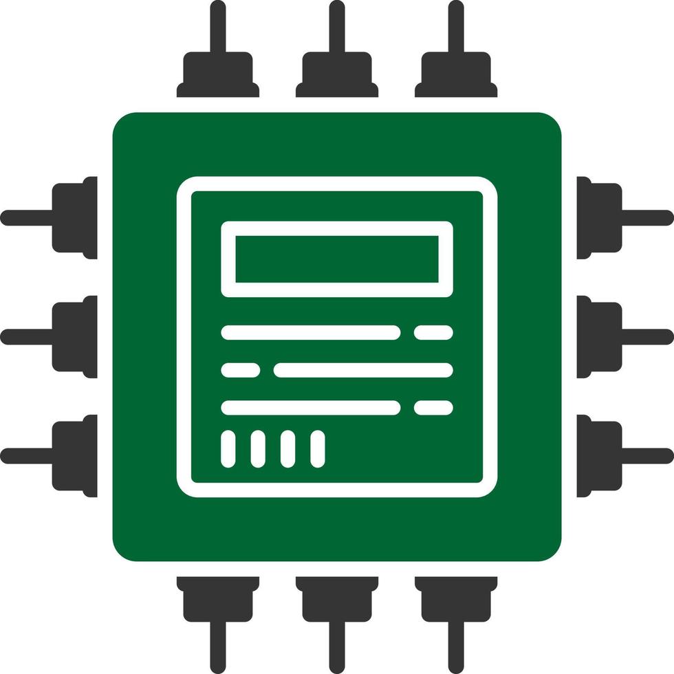 Cpu Creative Icon Design vector